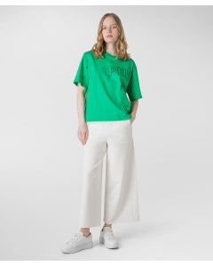 T-shirt con stampa lettering