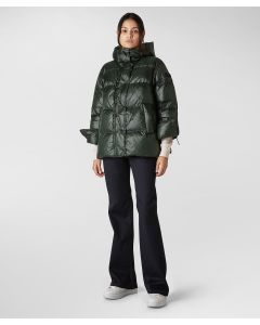 Puffy jacket morbida e lucente