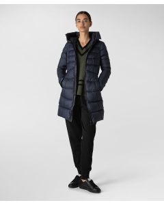 Piumino slim in 100% poliestere riciclato