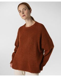 Maglia in tricot misto alpaca elasticizzata