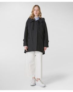 Parka a coda di rondine in cotone/nylon