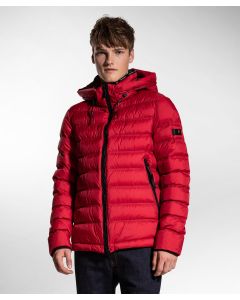 Piumino trapuntato superleggero e semilucido