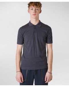 Polo in tricot di cotone fine