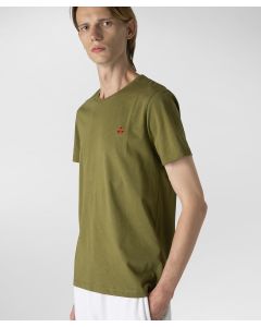 T-shirt con piccolo logo