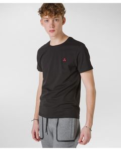 T-shirt con piccolo logo