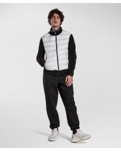 Bomber stretch down proof in doppio tessuto