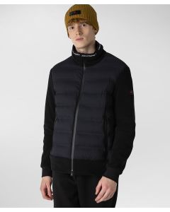 Bomber stretch down proof in doppio tessuto