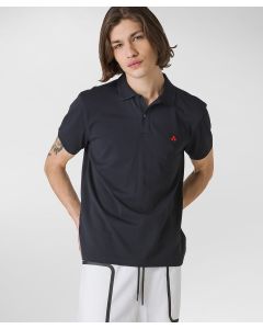 Polo in jersey di nylon stretch