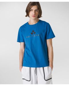 T-shirt con stampa logo sul davanti