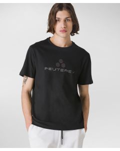 T-shirt con stampa logo sul davanti