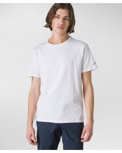 T-shirt con piccolo logo sulla manica