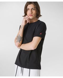 T-shirt con piccolo logo sulla manica