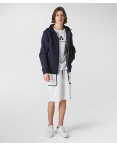 Bomber in scuba elasticizzato