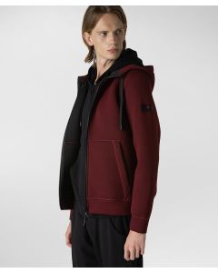 Bomber in scuba elasticizzato