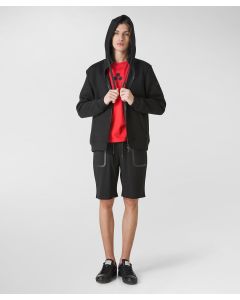 Bomber in scuba elasticizzato