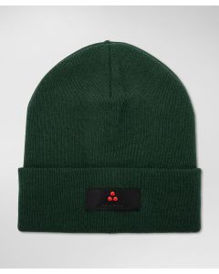 Cappello in tricot misto lana con logo