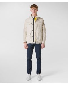 Field jacket quattro tasche idrorepellente