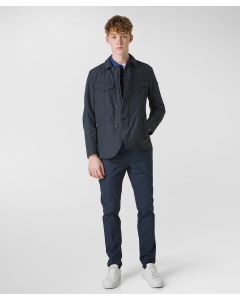 Field jacket lucente e minimal