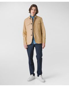 Field jacket lucente e minimal