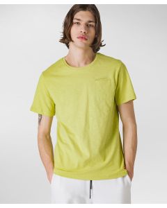 T-shirt con logo ricamato