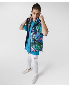 Gilet corto in nylon 100% riciclato